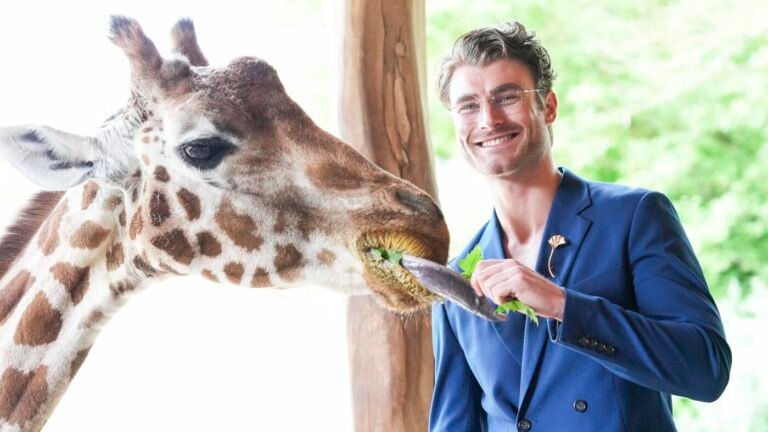Wer kennt diesen Mann? Und wieso wird eine Giraffe nach ihm benannt?