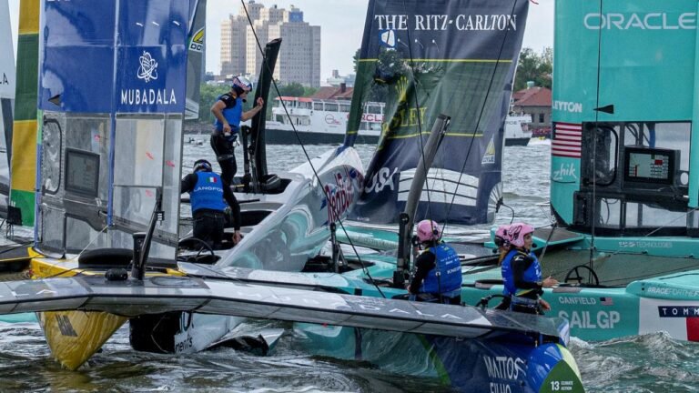 Dreier-Crash auf dem Hudson River