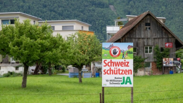 Volksinitiative für „Bevölkerungsdeckel“ – Mehrheit der Schweizer gegen Begrenzung der Einwohnerzahl auf zehn Millionen