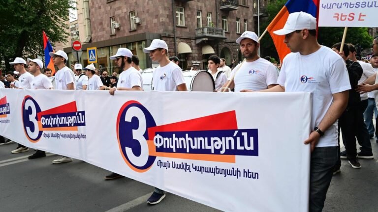 Vor Wahl in Armenien: Pro-russische Oppositionskandidaten festgenommen