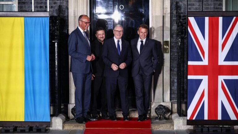Treffen in London – Deutschland, Frankreich und Großbritannien wollen Ukraine-Diplomatie in Gang bringen